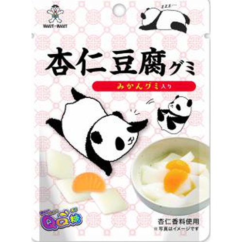 Want Want Japan Almond Tofu Gummies 60g  [Purchase Quantity 10 Pieces]