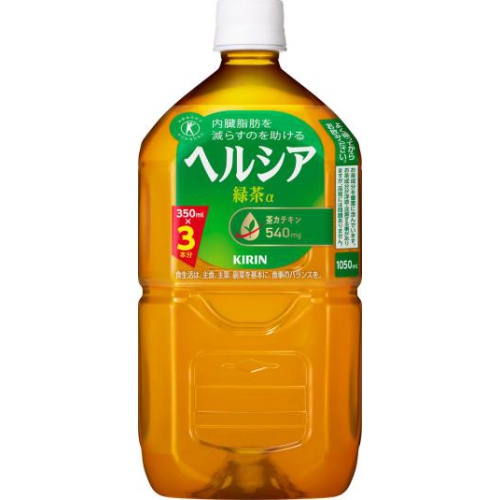 Kirin Healthyia Green Tea P1050ml Special Order Item 【Purchase Quantity 12 Units】