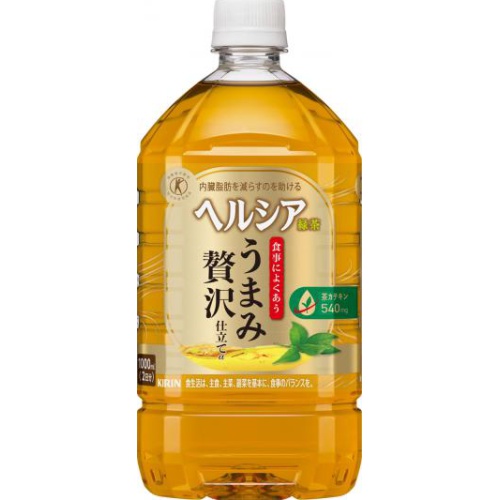 Kirin Healthsia Green Tea Rich Flavor P1000ml
