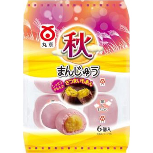 Marukyo Autumn Manju 6 Pieces  Special Order Item 【Purchase Quantity 12 Pieces】