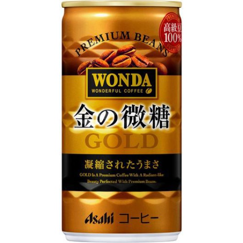 Wonda Gold Low Sugar 185g 【This Month's Special Sale Beverages】 【Purchase Quantity 30 Units]