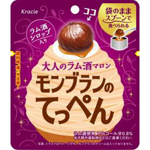 Kracie Foods Mont Blanc's Peak 70g Special Order Item 【Purchase Quantity 72 Pieces】
