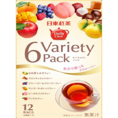 Nitto Daily Club 6 Variety Pack 12 Bags Special Order Item 【Purchase Quantity 72 Units】