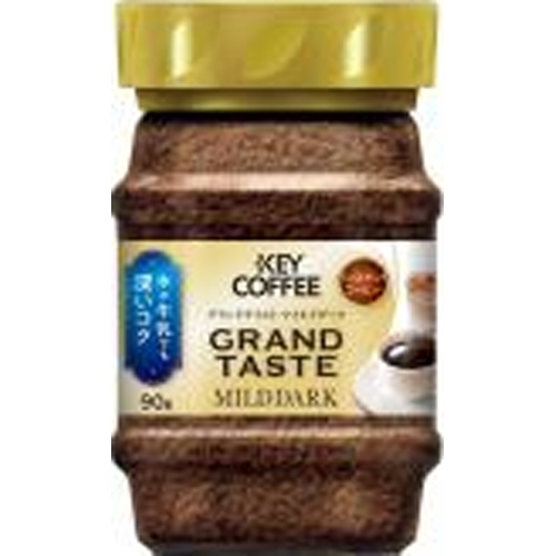 Key Instant Coffee Mild Dark Jar 90g  Special Order Item [Purchase Quantity: 24]