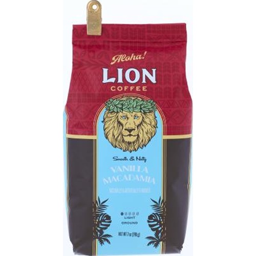 Lion Coffee Vanilla Macadamia Powder 198g [This Month's Special Sale Beverage] Special Order Item [Purchase Quantity 15]
