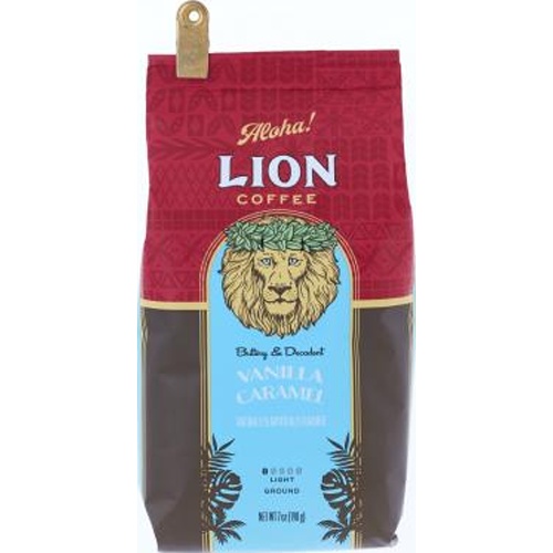 Lion Coffee Vanilla Caramel Powder 198g [Monthly Special Beverage]
