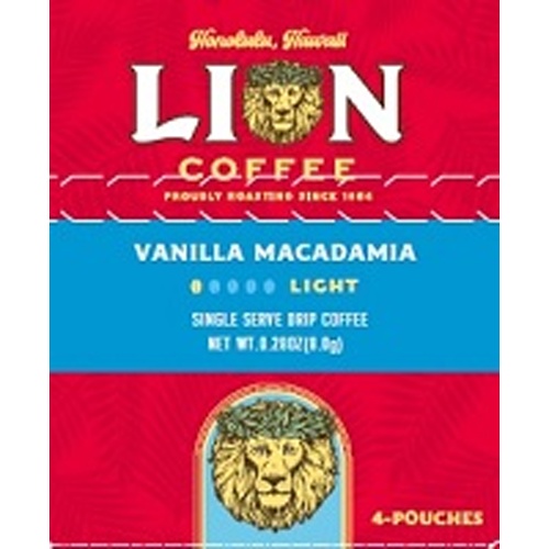 Key Lion Coffee Vanilla Macadamia 4P Special Order Item 【Purchase Quantity 36 Pieces】