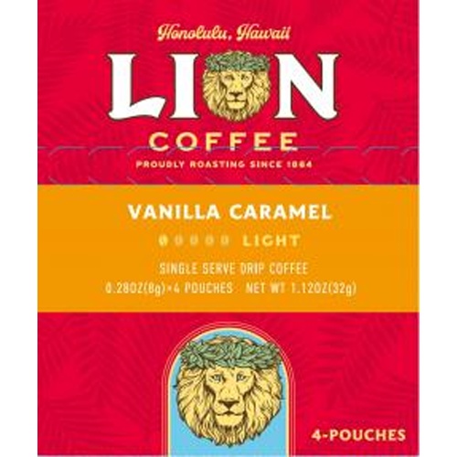 Key Lion Coffee Vanilla Caramel 4P Special Order Item [Purchase Quantity 36]