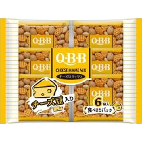 QBB Cheese Bean Mix 6 Bags 【Purchase Quantity 12 Units】