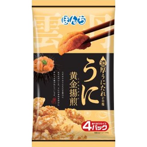 Bonchi Uni Golden Fried Snack 64g 【This Month's Special Sale Snack】  【Purchase Quantity 12 Packs