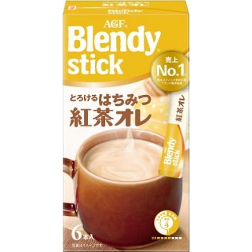Blendy Stick Melting Honey Tea Latte 6 Sticks [This Month's Special Sale Beverage] Special Order Item [Purchase Quantity 24]
