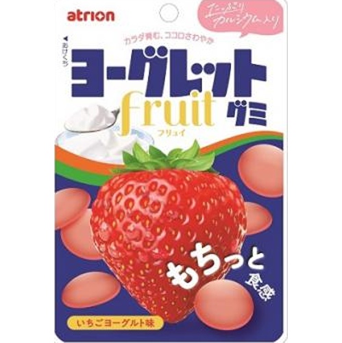 Atrion Yogurt Gummy Fruit Strawberry Y Special Order Item [Purchase Quantity 120 Units]