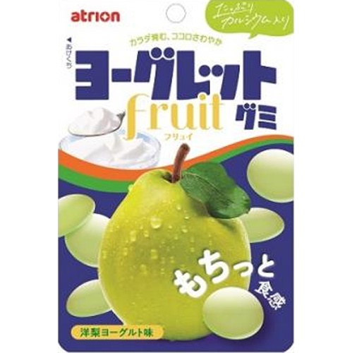 Atrion Yoguret Gummy Fruit Pear Y Special Order Item [Purchase Quantity: 120 Pieces]