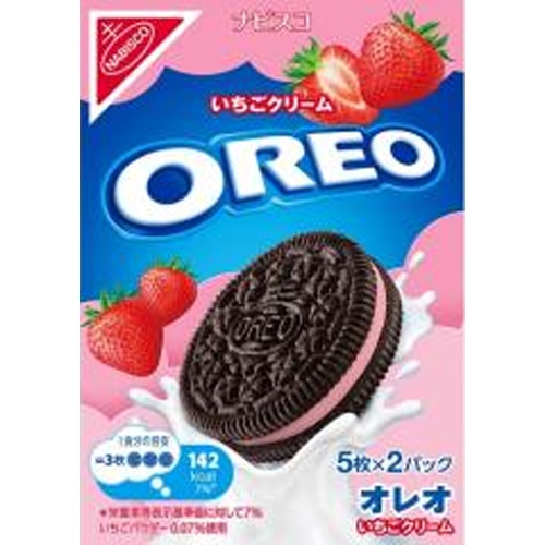 Oreo Strawberry Cream 10 Pieces Special Order Item [Purchase Quantity 48 Units]
