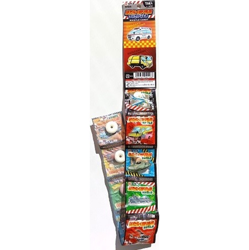 Coris Working Vehicle Hanging Ramune 9 Pieces  Special Order Item 【Purchase Quantity 120 Pieces】