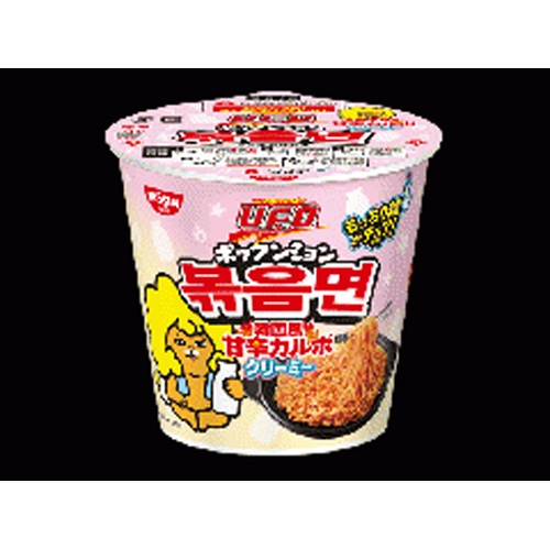 Nissin Yakisoba UFO Pockkeunmyeon Korean-style Sweet and Spicy  Special Order Item [Purchase Quantity: 12]