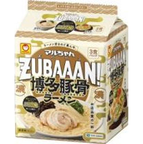 Maruchan Zubaan Hakata Tonkotsu Ramen 3P  【Purchase Quantity 9 units】