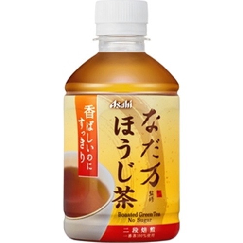 Asahi Nadaman Hojicha P275ml [This Month's Special Sale Beverages]  [Purchase Quantity 24 Units]