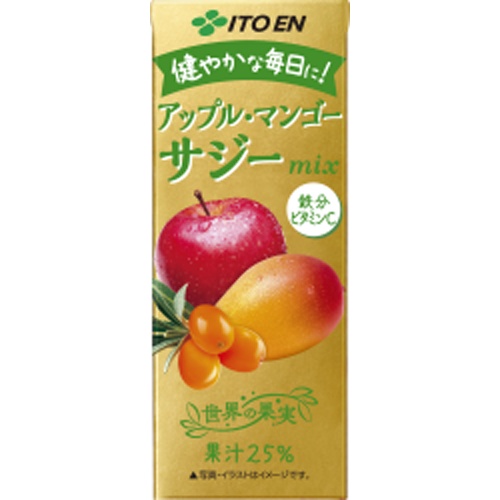 Ito En Apple Mango Sea Buckthorn Paper 200ml - Special Order Item [Purchase Quantity: 24]