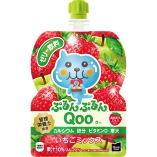 MM Plump Plump Cool Strawberry Mix 125g 【This Month's Special Sale Beverage】 Special Order Item 【Purchase Quantity 6 Pieces