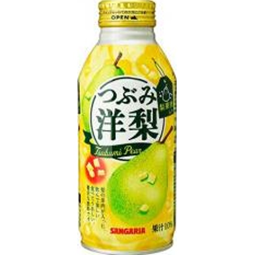 Sangaria Pear Pulp Can 380g  【Purchase Quantity: 24 Cans]