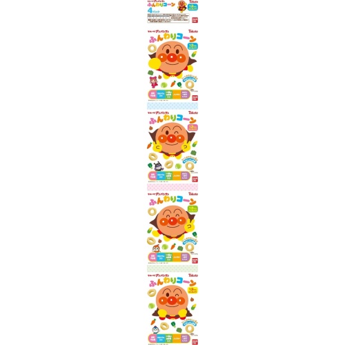 Tohato Anpanman Soft Corn 4-Pack  【Purchase Quantity 15 Items】