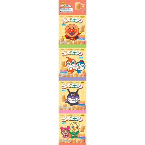 Tohato Anpanman Pukutto Corn 4-Pack  【Purchase Quantity: 15 Items]