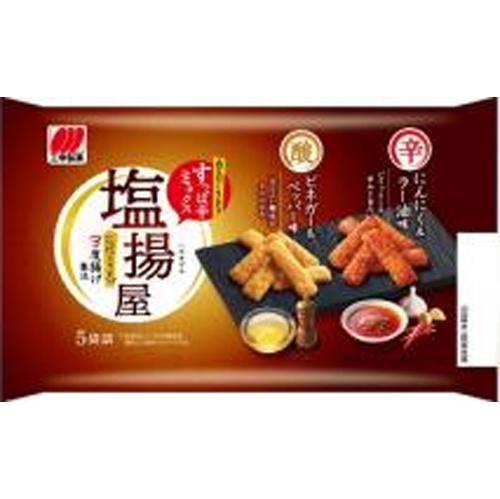 Sankou Seika Salt Fried Snack Sour and Spicy Mix 5 Bags 100g Special Order Item 【Purchase Quantity 12 Units】