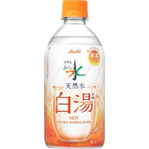 Asahi Delicious Water Natural Water Hot Water P 475ml Special Order Item [Purchase Quantity 24]
