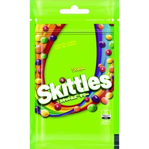 Mars J Skittles Sour [This Month's Special Sale Candy]  [Purchase Quantity 10 Pieces]