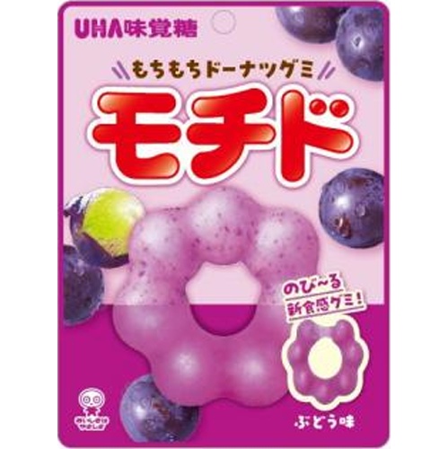 UHA Mikakuto Mochido Grape Flavor 40g  [Purchase Quantity: 10 Pieces]