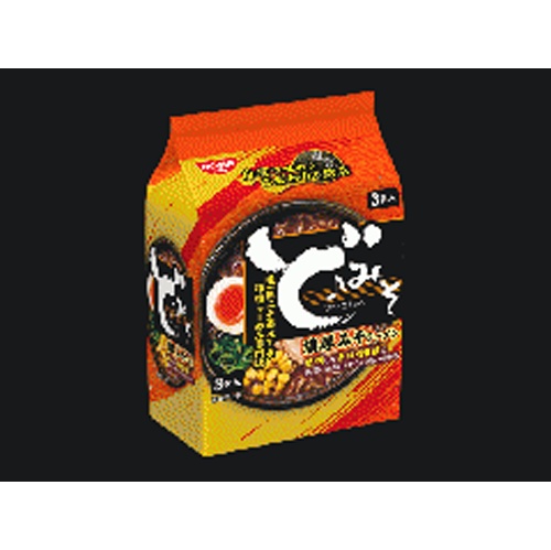 Nissin Do-Miso Super Rich Miso Ramen 3-Pack Order Item [Purchase Quantity: 9 Units]