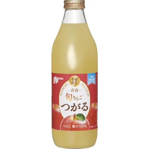Sanpack Seasonal Apple Tsugaru Bottle 1000ml [This Month's Special Sale Beverage]