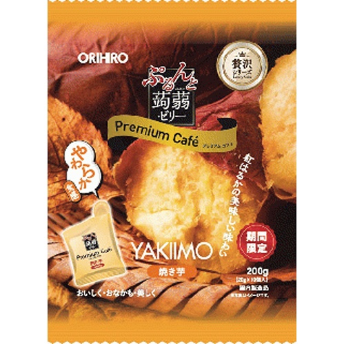 Orihiro Plandu Purunto Konjac Jelly Premium Cafe Roasted Sweet Potato  Mail Order Item 【Purchase Quantity 12 Pieces】