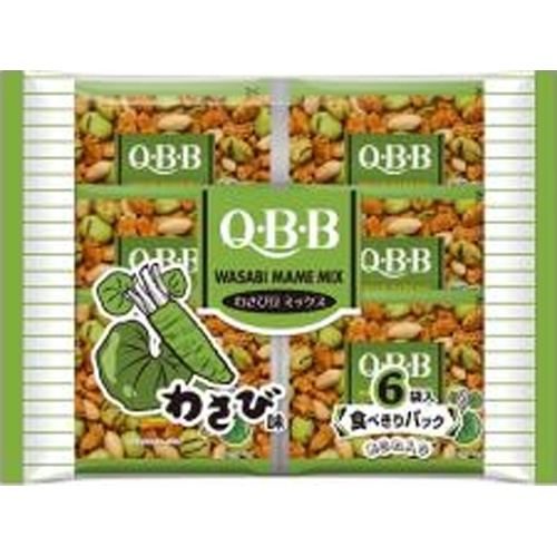 QBB Wasabi Bean Mix 6 Bags  [Purchase Quantity: 12 Units]