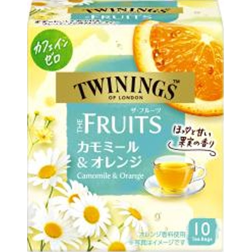 Twinings The Fruit Chamomile & Orange 10P Special Order Item 【Purchase Quantity 24 Units】