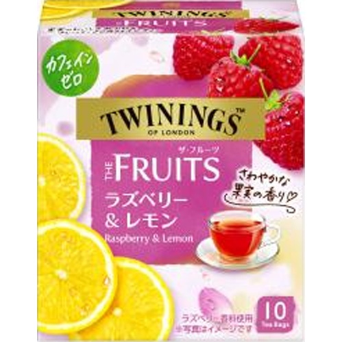 Twinings The Fruit Raspberry & Lemon 10P - Special Order Item [Purchase Quantity: 24]