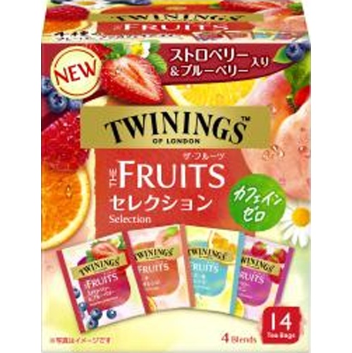 Twinings The Fruit Selection 14P Special Order Item [Purchase Quantity 24]