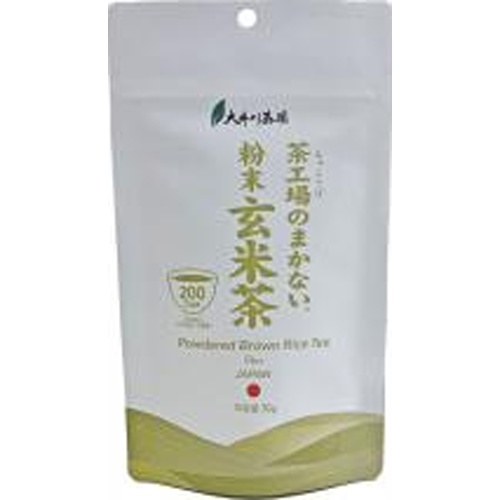 Oigawa Tea Factory's House Blend Powdered Genmaicha 70g Special Order Item [Purchase Quantity 12]
