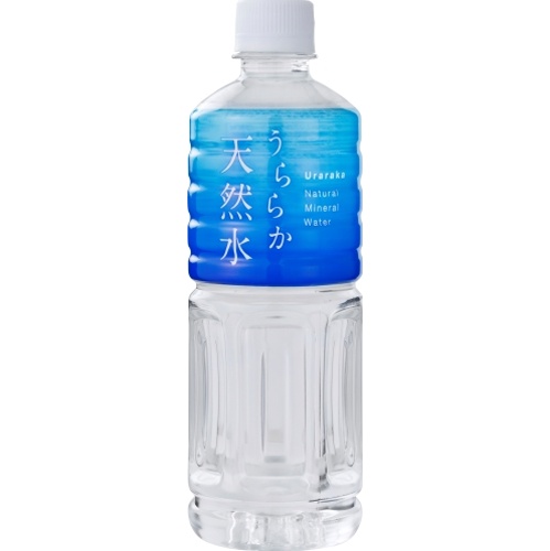 Kobe Foreign Settlement Uraraka Natural Water P 550ml Special Order Item [Purchase Quantity 24 Pieces]