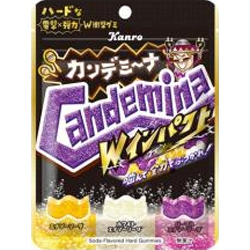 Kanro Kandemina Gummy W Impact 72g  【Purchase Quantity 6 Pieces】
