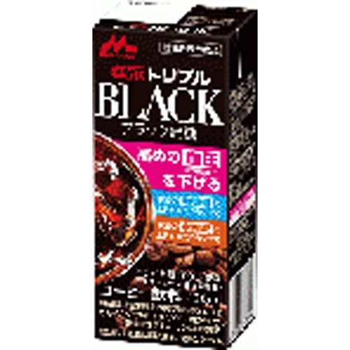 Morinaga Triple BLACK 200ml Special Order Item 【Purchase Quantity 24 Units】