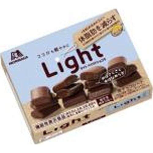 Morinaga LIGHT Baked Chocolate 46g 【Purchase Quantity 6 Pieces]