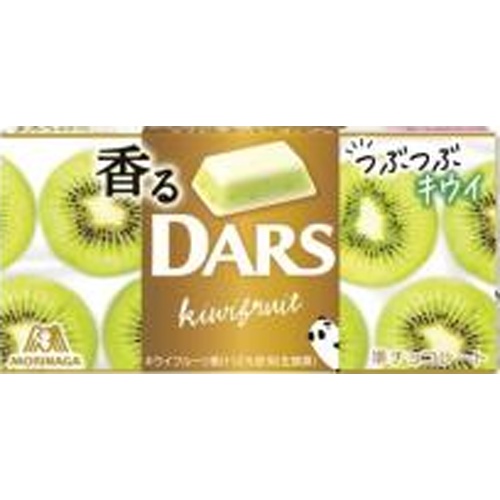 Morinaga Fragrant Dars Kiwi with Bits 12 Pieces 【Purchase Quantity 10 Packs】