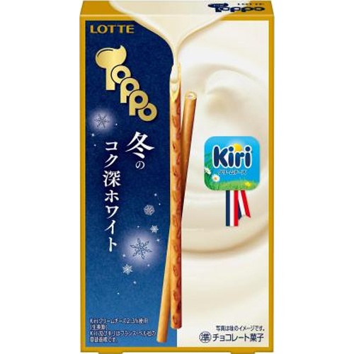 Lotte Toppo Winter Rich White 2 Bags  [Purchase Quantity 10]