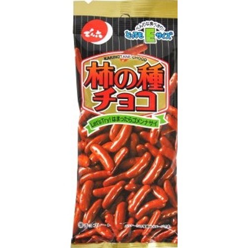 Denroku E Size Kaki no Tane Chocolate 34g  [Purchase Quantity 10 Pieces]