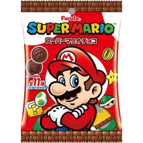 Furuta Super Mario Chocolate 52g  【Purchase Quantity 60 Pieces]