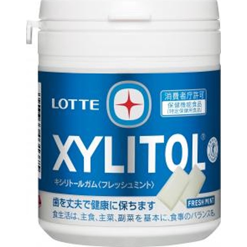 Lotte Xylitol Fresh Mint FB 133g 【Purchase Quantity: 6 Pieces]