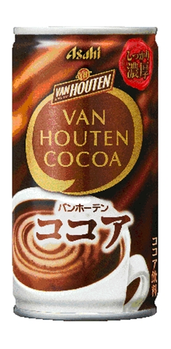 Asahi Van Houten Cocoa 185g 【This Month's Special Sale Beverages】  【Purchase Quantity 30 Units