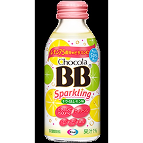 Chocola BB Sparkling Kiwi & Lemon 140ml  Special Order Item 【Purchase Quantity 6 Bottles]